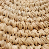 Large Sized Round Straw Grass Dining Placemats With Fringe