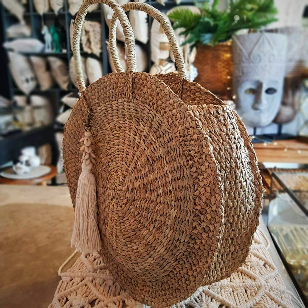 Round straw best sale bags 2019