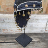 Plumed Feather & Bead Headdress With Stand - Canggu & Co