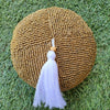 Large Round Bead & Bamboo Boxes With Tassel - Canggu & Co