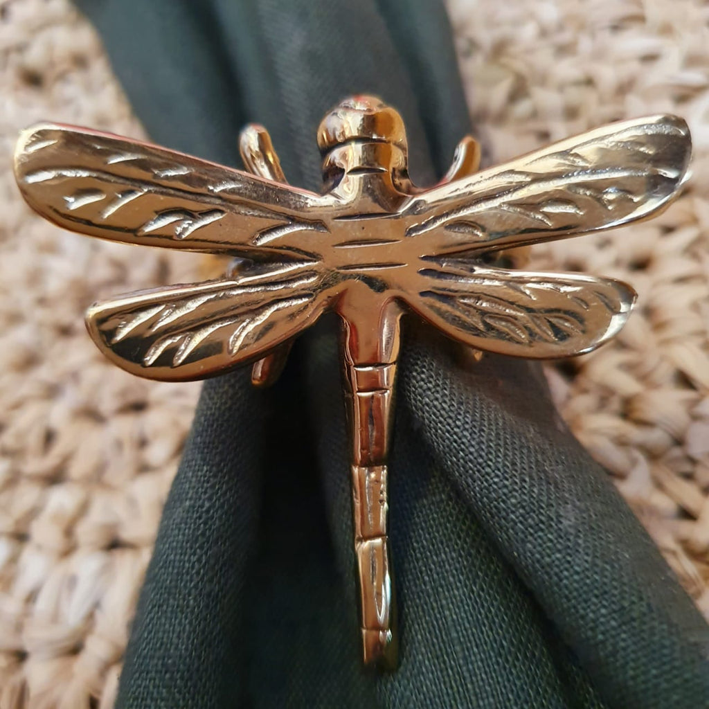 Dragonfly napkin rings online