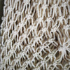 Natural Woven Cotton Macrame Bag With Bamboo Handles - Canggu & Co