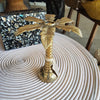 Palm Tree Brass Candle Stick Holders - Canggu & Co