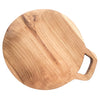 Round Shaped Teak Cutting Or Serving Board