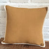 New Brown Cushion With Nat Edge