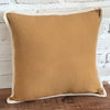 New Brown Cushion With Nat Edge