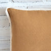 New Brown Cushion With Nat Edge