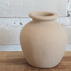 Small White and Nude Pottery Vase