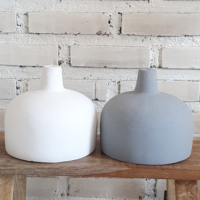 Oil Funnel Shape Pottery Vase