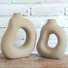 Abstract Pottery Vas Set of 2