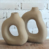 Abstract Pottery Vas Set of 2