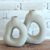 Abstract Pottery Vas Set of 2