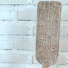 Carved Primitive Wooden Paddle