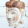 Standing Wooden Buddha Head