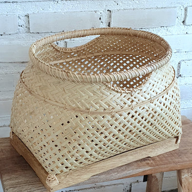 Oval Bamboo Basket