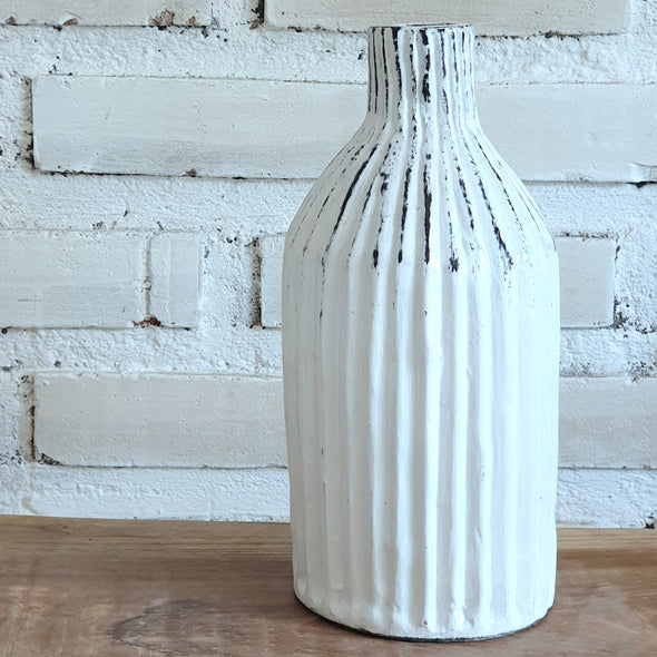 Pottery Bottle Shape Vase