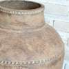 Large Pottery Vases With Chain Motif