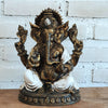 Antique White Ganesha