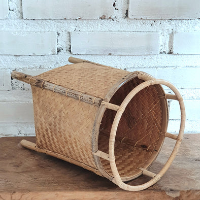 Natural Bamboo Rattan Basket