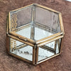 Small Hexagon Jewelry Box (W)