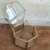 Small Hexagon Jewelry Box (W)