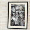 Balinese Photo Frame (Black Medium)