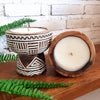 Jimbe Wooden Candles