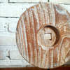 Round Wooden Decor With Stand