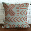 Arrow Embroided Motif Cotton Cushions