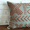 Arrow Embroided Motif Cotton Cushions