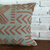 Arrow Embroided Motif Cotton Cushions