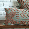 Arrow Embroided Motif Cotton Cushions