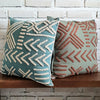 Arrow Embroided Motif Cotton Cushions