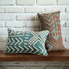 Arrow Embroided Motif Cotton Cushions