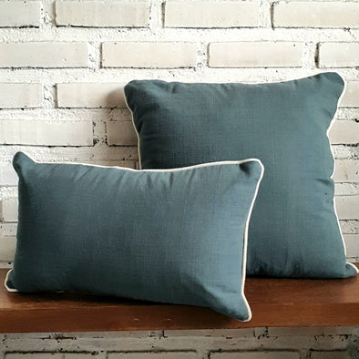 New Multi-colors Cotton Cushion with Piping