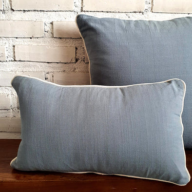 New Multi-colors Cotton Cushion with Piping