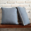 New Multi-colors Cotton Cushion with Piping