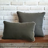 New Multi-colors Cotton Cushion with Piping