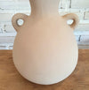 Elegant Vase with Rounded Body and Dual Handles