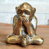 Brass Figurine The Monkey's Protest