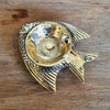 Brass Ashtray Fish