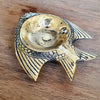 Brass Ashtray Fish