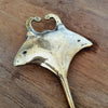 Brass Manta Opener