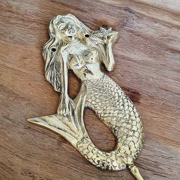 Brass Mermaid Hooks