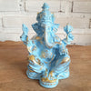 Plain & Antique Ganesha Resin Statue Decor Small