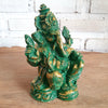 Plain & Antique Ganesha Resin Statue Decor Small