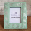 Aluminium Carved Dotty Photo Frame Set