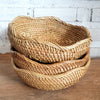 Natural Flower Rattan Bowl