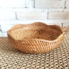 Natural Flower Rattan Bowl