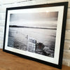 Surfing In The Sea Photo Frame (Black Medium)